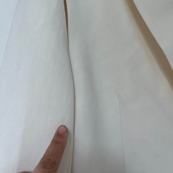 NWOT Zara Ecru Cutout Blazer XS - Picture 15 of 16